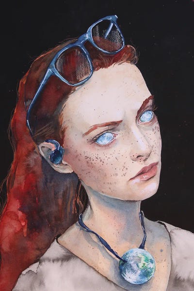 Medium by Cris James art print