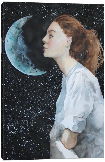 Moon Dreams Canvas Art Print - Cris James