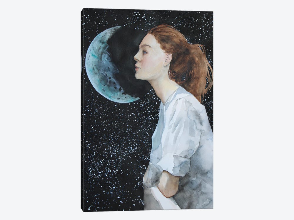 Moon Dreams by Cris James 1-piece Canvas Art