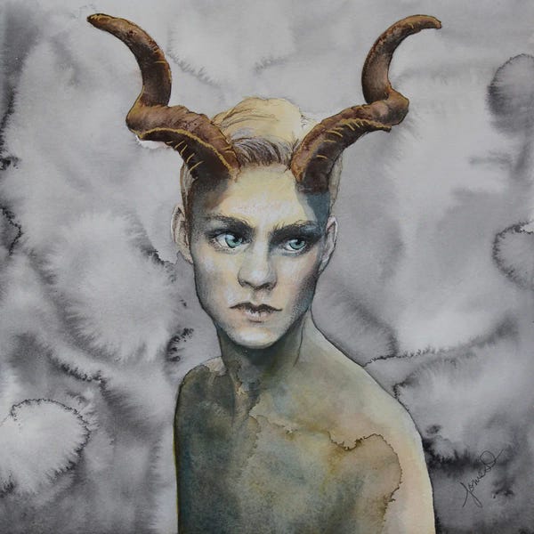 Goth Art: Solomon by Cris James