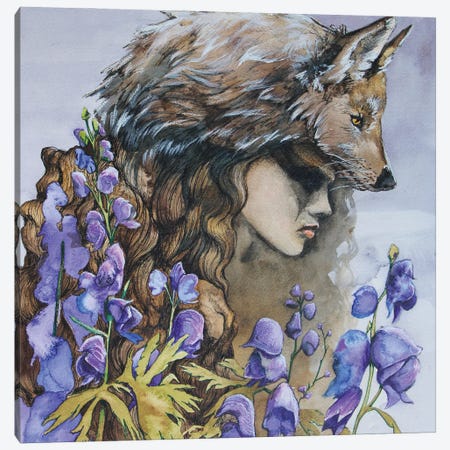 Wolfsbane Canvas Print #CSJ47} by Cris James Canvas Art Print
