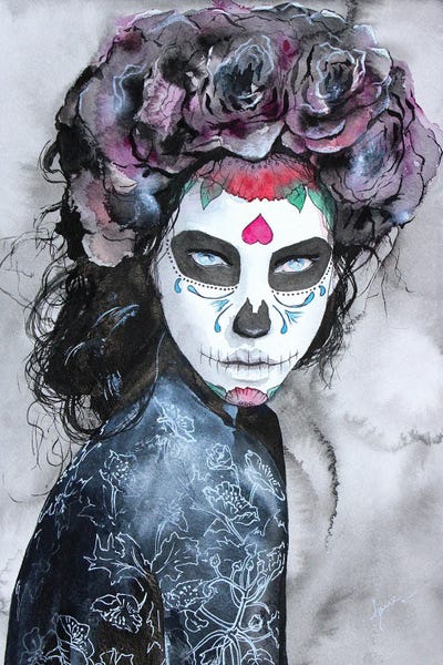 Dark Sugar Skull by Cris James gallery poster