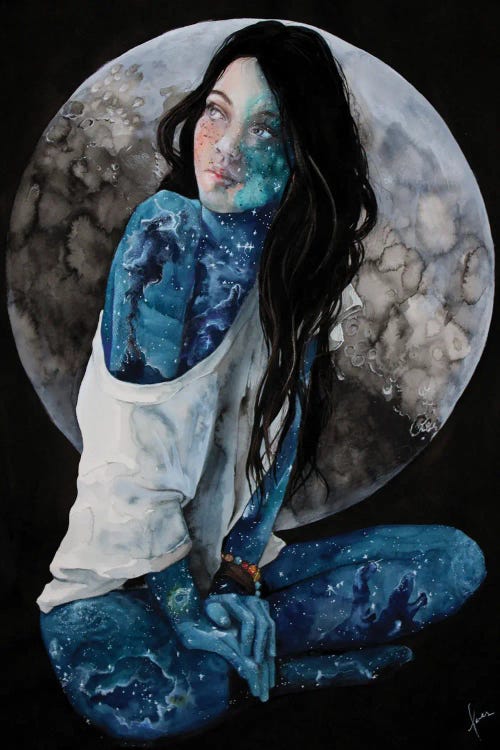 Starry Night by Cris James wall art