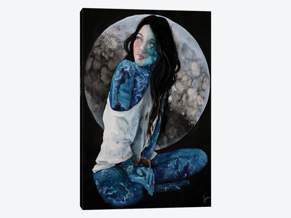 Starry Night by Cris James 1-piece Canvas Print