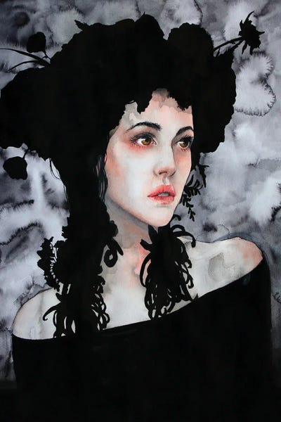 Goth Art: Miss You When You Are Gone by Cris James