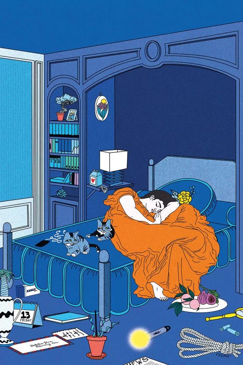 Flaming June by Cosmo wall art