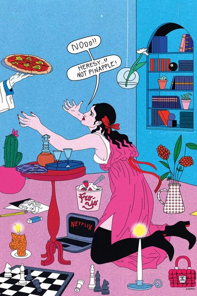 Heresy by Cosmo framed wall art