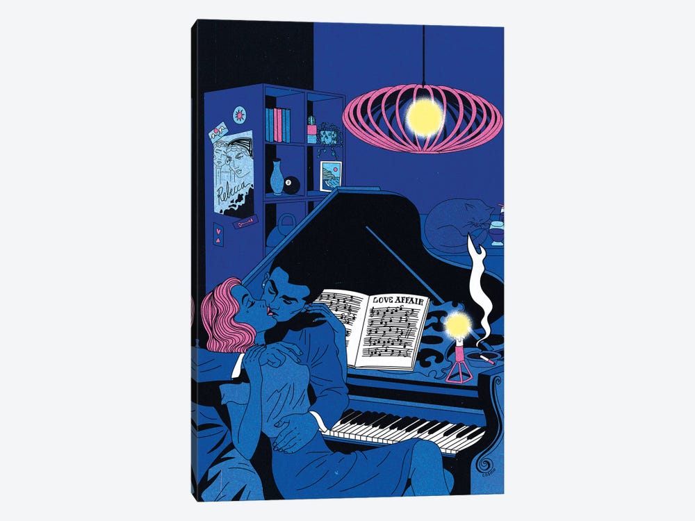Piano Affair by Cosmo 1-piece Art Print