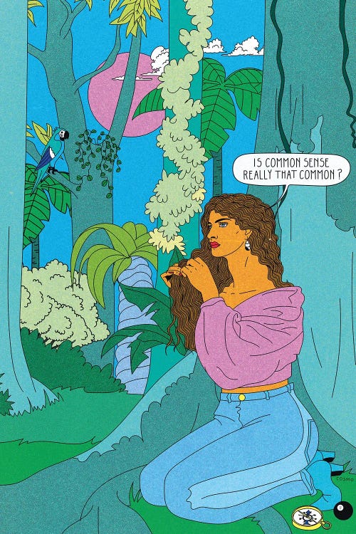 Common Sense by Cosmo wall art