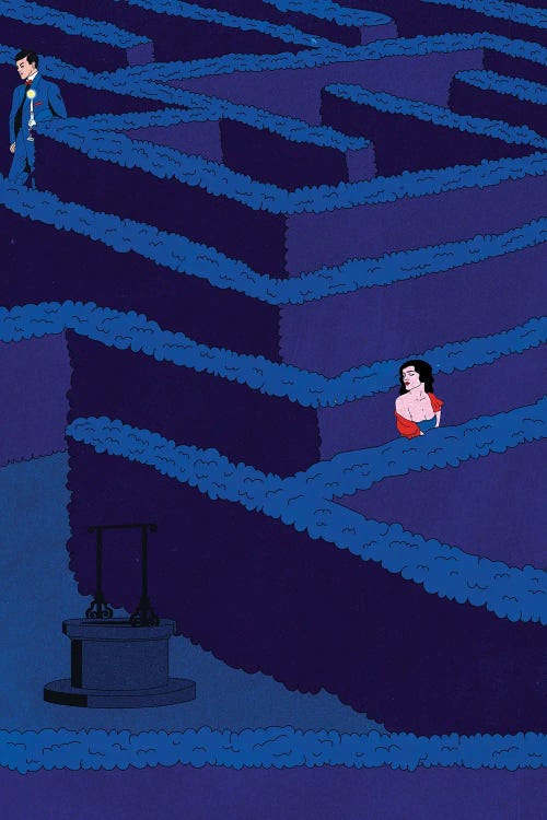 The Labyrinth by Cosmo wall art