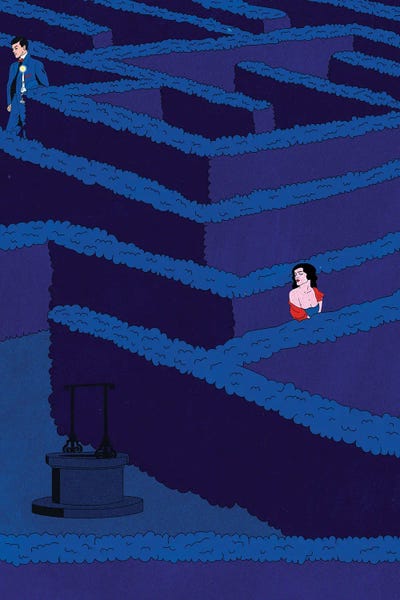 Witty Humor: The Labyrinth by Cosmo