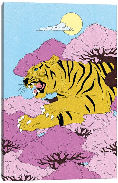 Tiger, Tiger Canvas Art Print - Cosmo