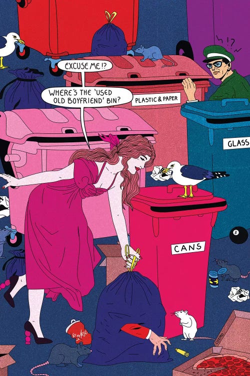 Bins by Cosmo wall art