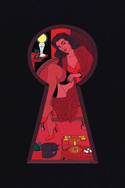 Sneak Peek by Cosmo acrylic art print