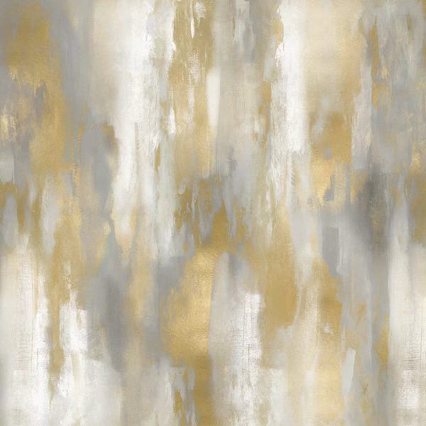Large Modern Art - Canvas Prints: Apex Gold II by Carey Spencer
