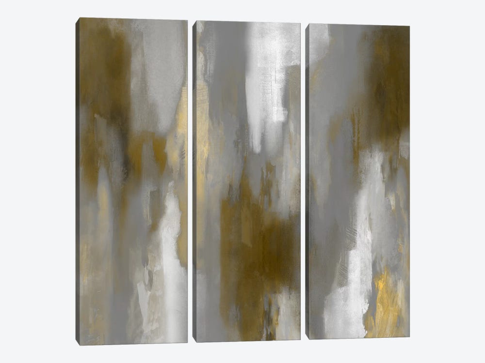 Apex Gold IV by Carey Spencer 3-piece Canvas Print