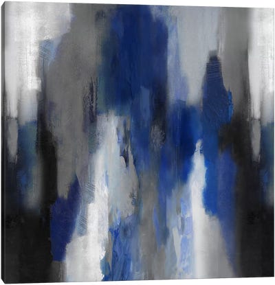 Apex Blue II Canvas Art Print - Carey Spencer