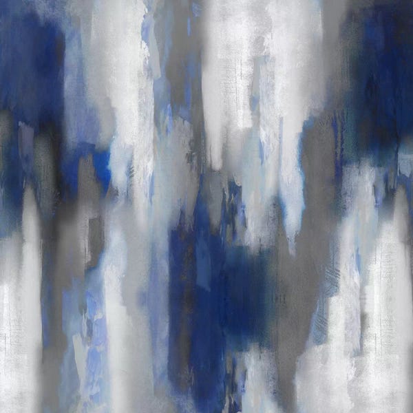 Abstract Graphic Design & Digital: Apex Blue III by Carey Spencer