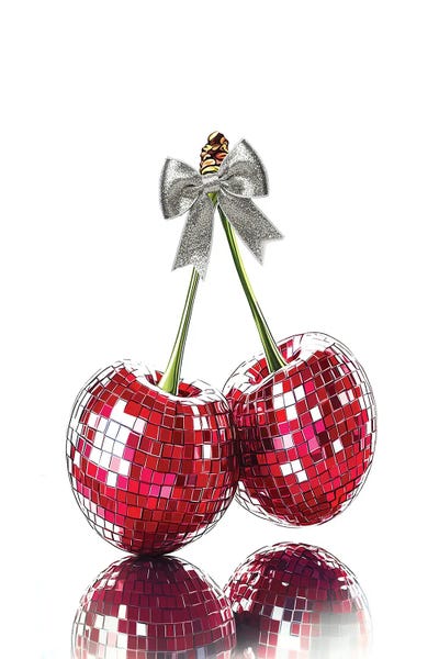 Disco Balls: Cherry I by Christine Simpson