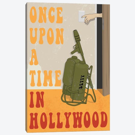Once Upon A Time In Hollywood Canvas Print #CSR107} by Chris Richmond Art Print