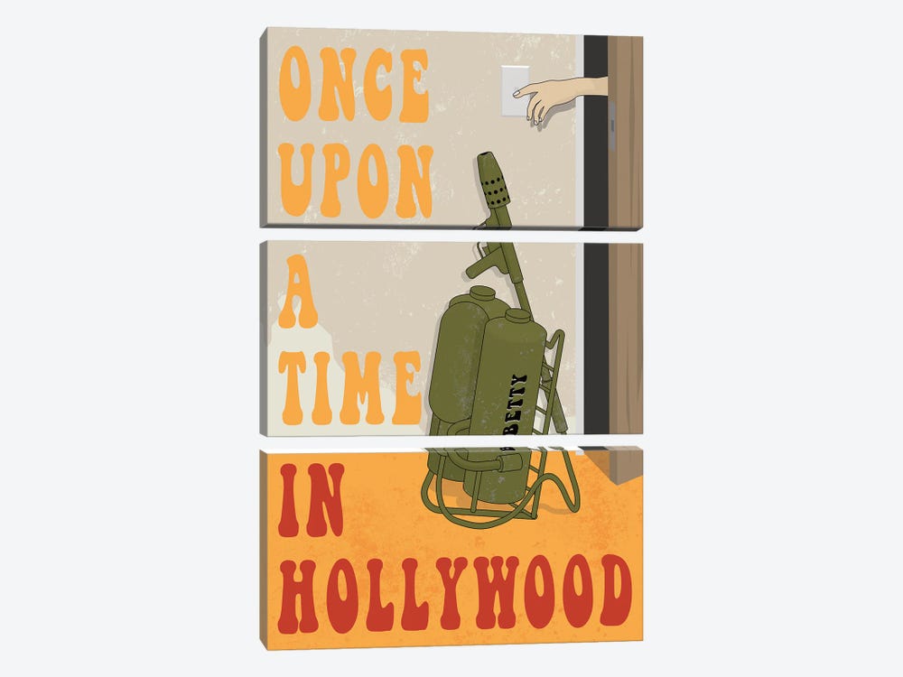 Once Upon A Time In Hollywood by Chris Richmond 3-piece Art Print