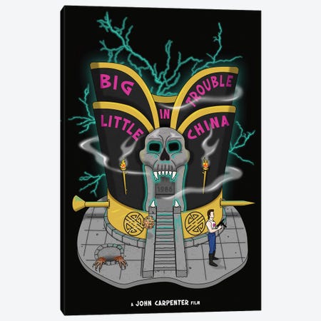 Big Trouble In Little China Canvas Print #CSR108} by Chris Richmond Canvas Wall Art