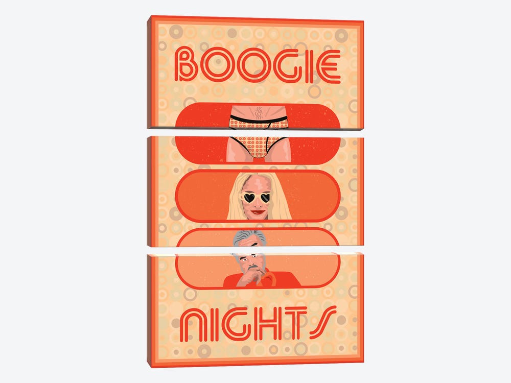 Boogie Nights by Chris Richmond 3-piece Canvas Art