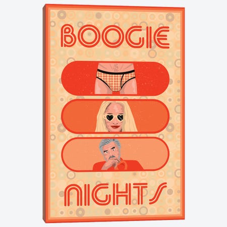 Boogie Nights Canvas Print #CSR10} by Chris Richmond Canvas Art Print