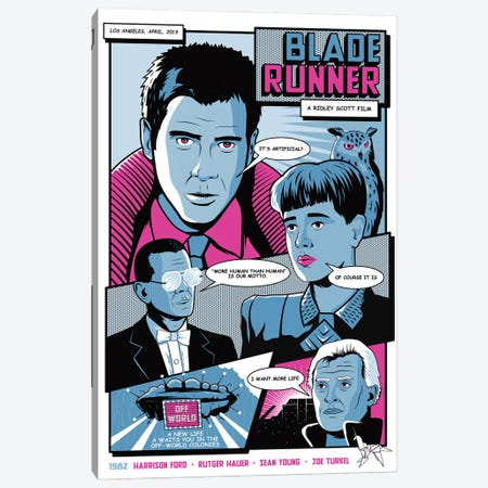 Bladerunner Canvas Print #CSR112} by Chris Richmond Canvas Art Print