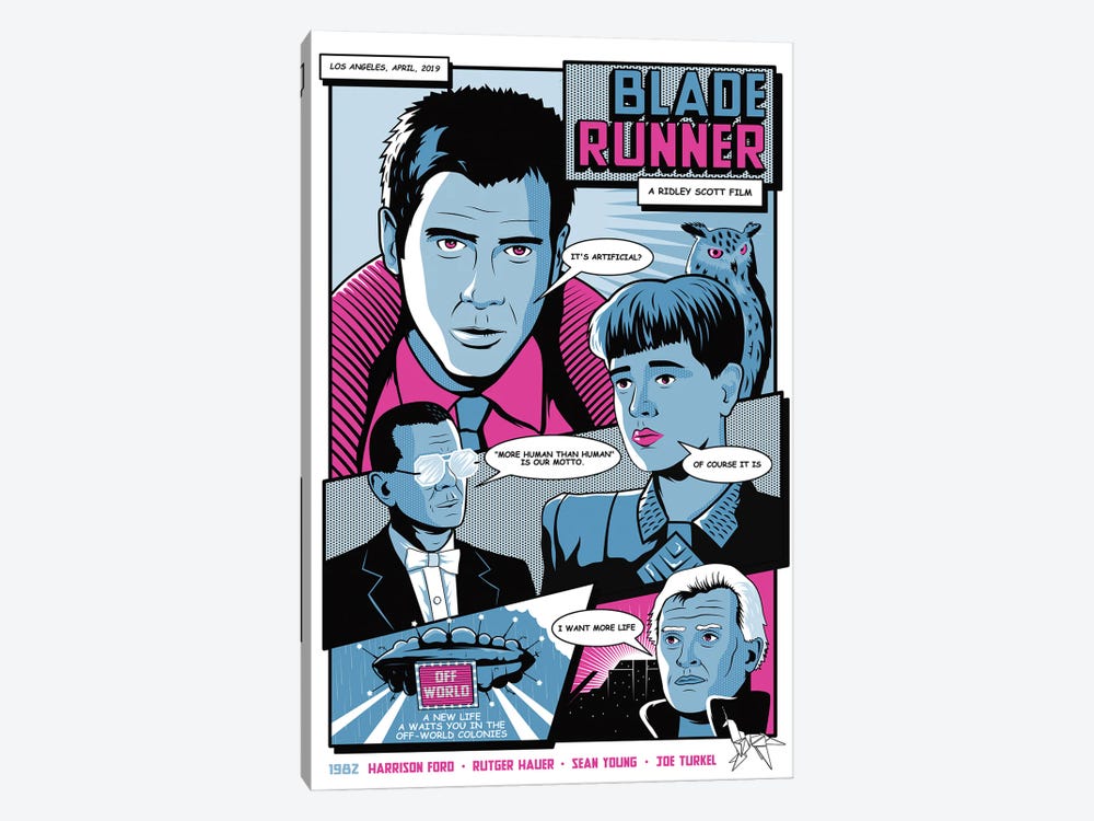 Bladerunner by Chris Richmond 1-piece Canvas Print