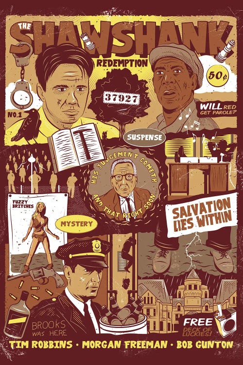 Shawshank Redemption by Chris Richmond wall art