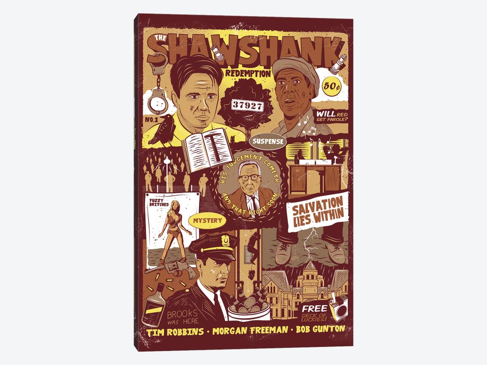 Shawshank Redemption by Chris Richmond 1-piece Canvas Art