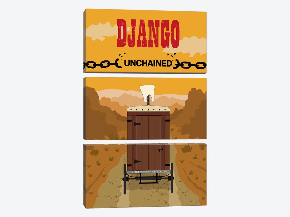 Django by Chris Richmond 3-piece Canvas Art Print