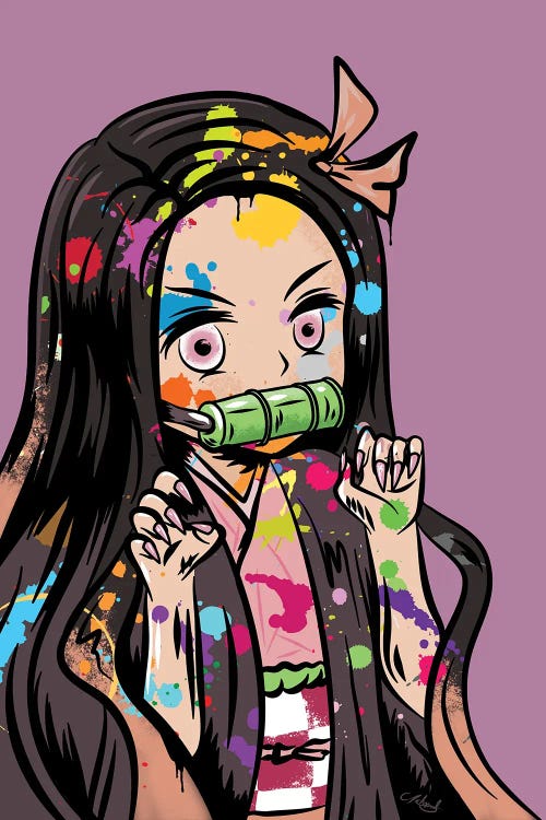 Nezuko Graffiti