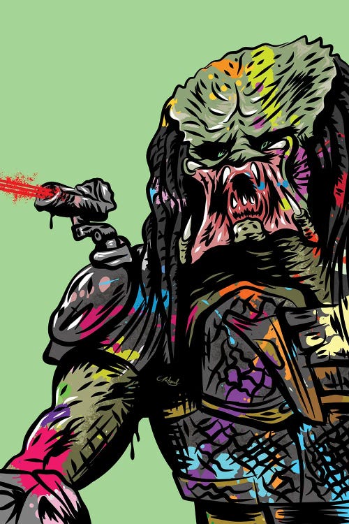 Predator Graffiti by Chris Richmond wall art