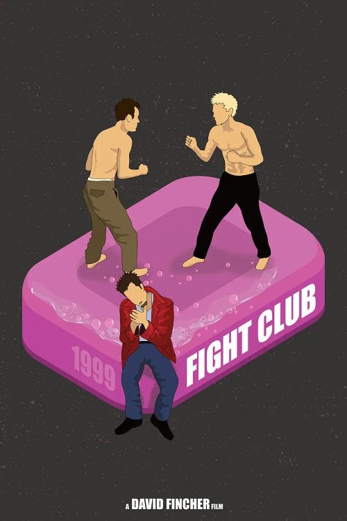 Fight Club by Chris Richmond wall art