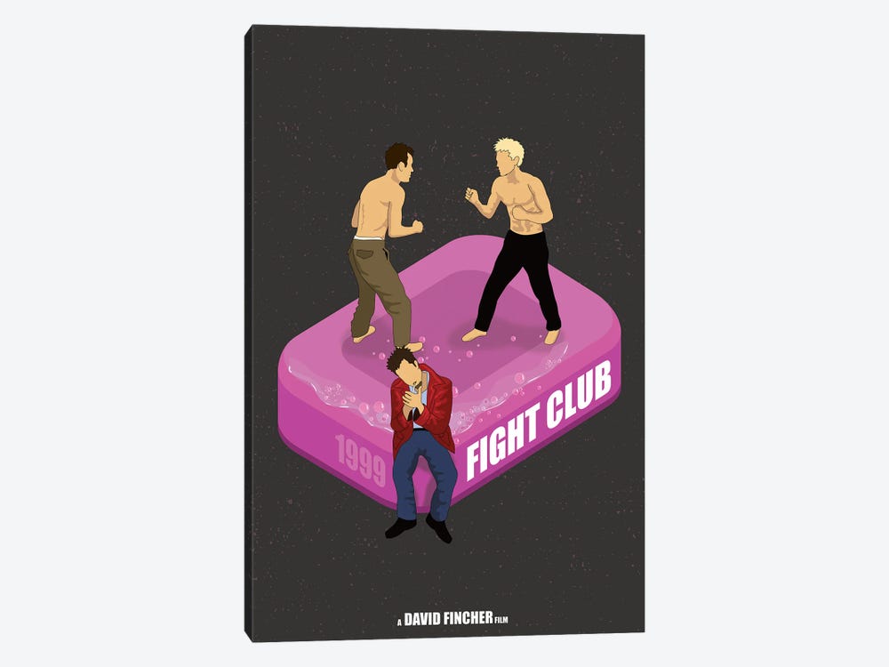 Fight Club by Chris Richmond 1-piece Canvas Artwork