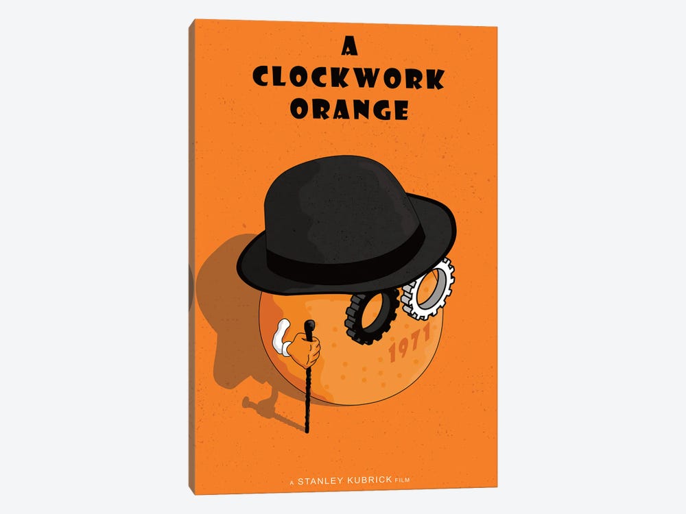 A Clockwork Orange by Chris Richmond 1-piece Canvas Art Print