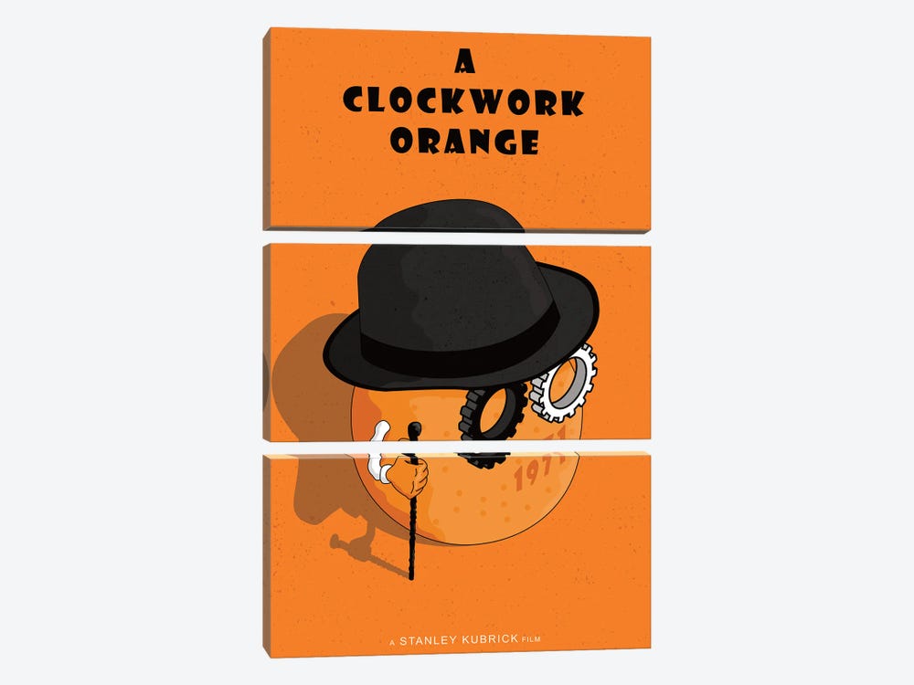 A Clockwork Orange by Chris Richmond 3-piece Canvas Art Print