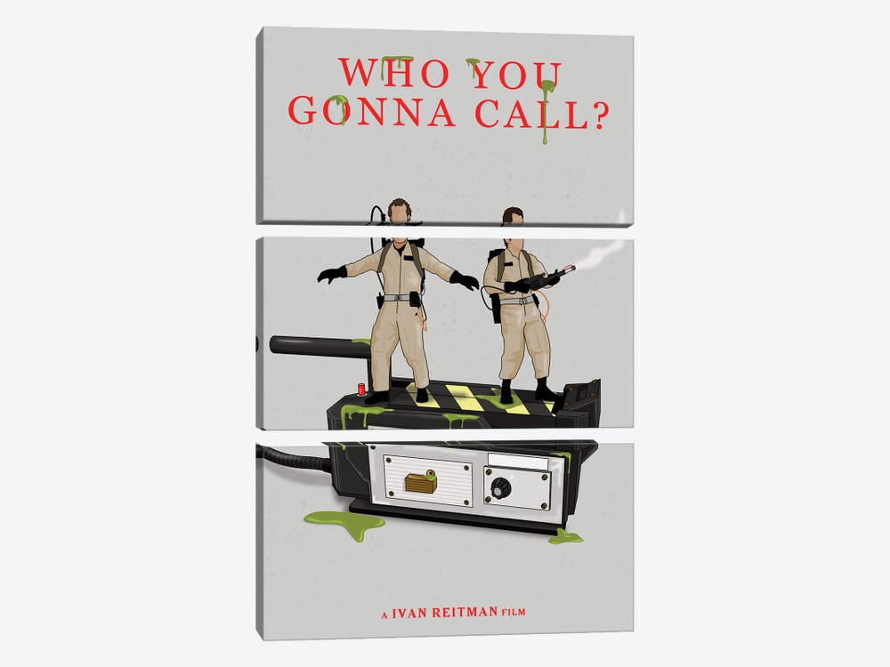Ghostbusters by Chris Richmond 3-piece Canvas Wall Art