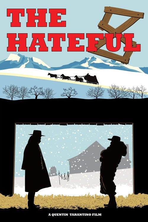 Hateful 8 by Chris Richmond wall art