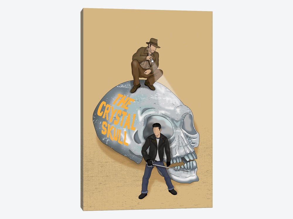 Indiana The Crystal Skull by Chris Richmond 1-piece Canvas Artwork