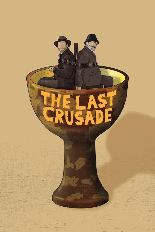 Indiana The Last Crusade by Chris Richmond wall art