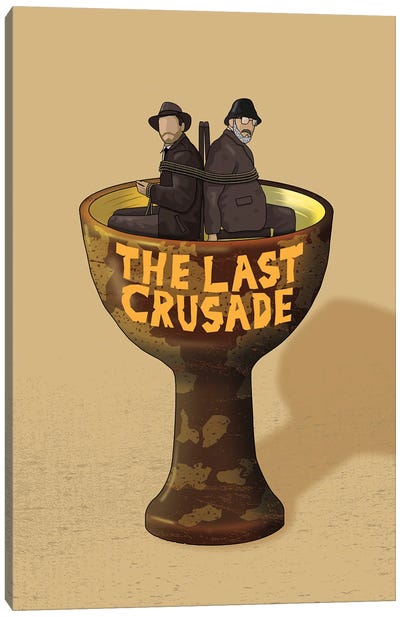 Indiana The Last Crusade Canvas Art Print - Indiana Jones