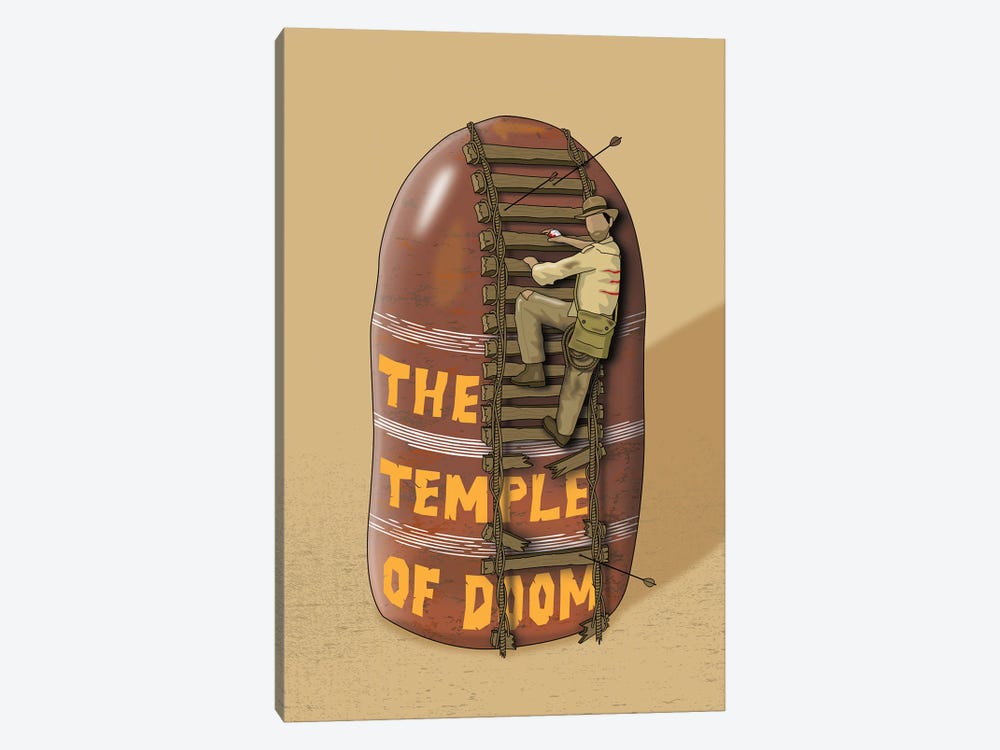 Indiana Temple Of Doom by Chris Richmond 1-piece Canvas Wall Art