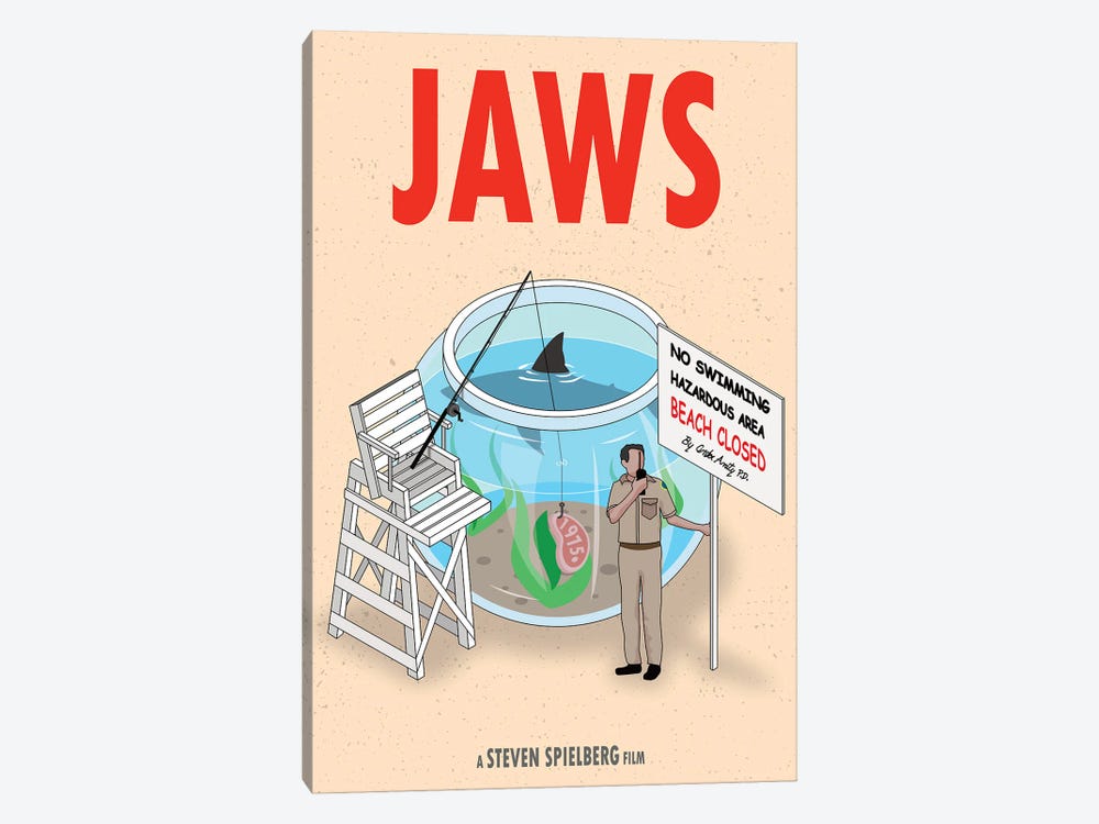 Jaws by Chris Richmond 1-piece Canvas Print