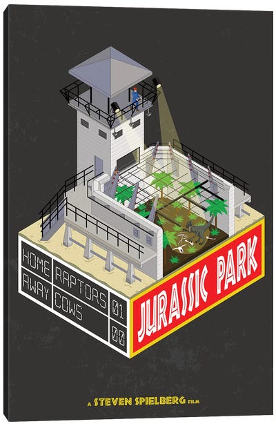 Jurrasic Park II Canvas Art Print - Jurassic Park