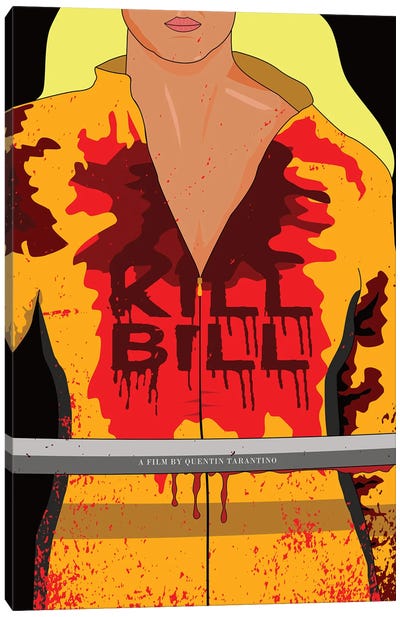 Kill Bill Canvas Art Print - Classic Movie Art