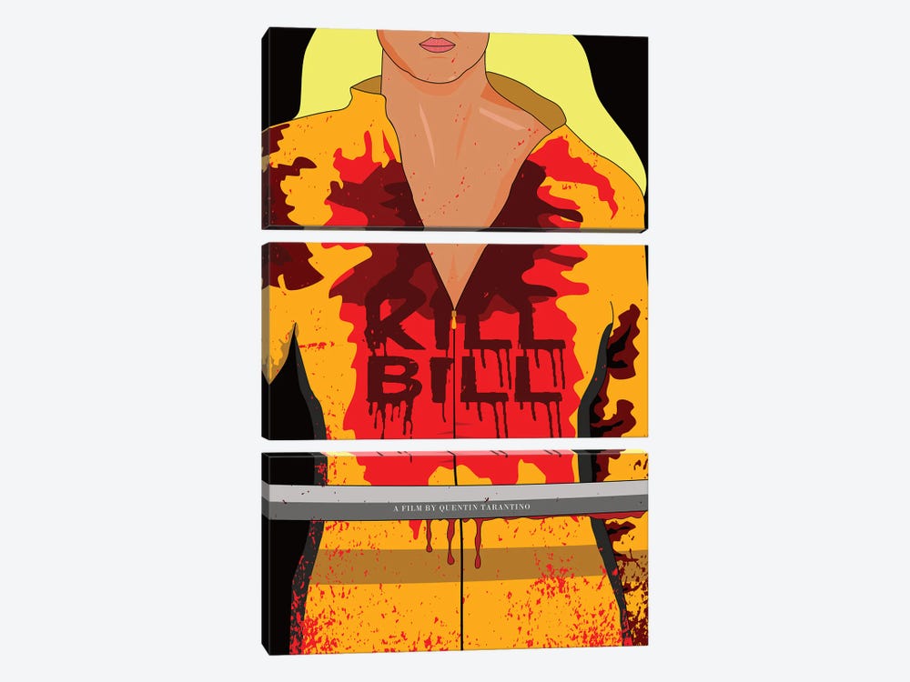 Kill Bill by Chris Richmond 3-piece Canvas Art Print