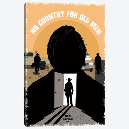 No Country For Old Men Canvas Print #CSR46} by Chris Richmond Canvas Print